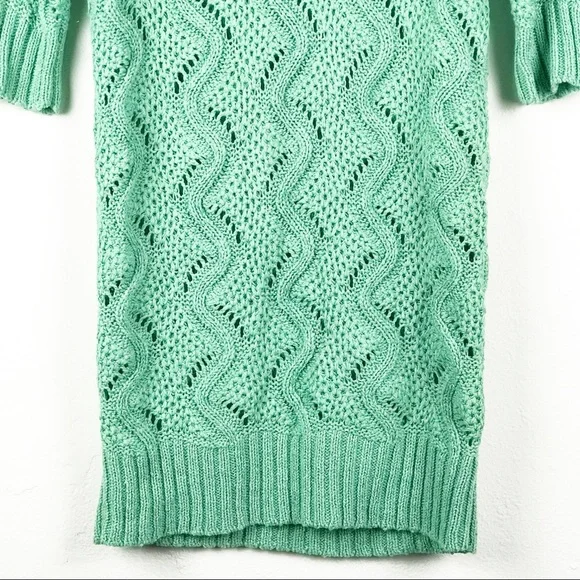 Elle Mint Green Sweater - Picture 6 of 9